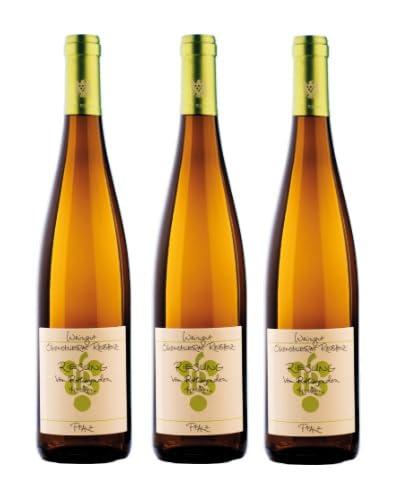 3x 0,75l - 2023er - Ökonomierat Rebholz - Riesling vom Rotliegenden - Qualitätswein Pfalz - Deutschland - Weißwein trocken 3x 0,75l - 2023er - Ökonomierat Rebholz - Riesling vom Rotliegenden - Qualitätswein Pfalz - Deutschland - Weißwein trocken von Ökonomierat Rebholz