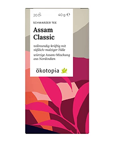 Ökotopia Assam Classic, 8er Pack (8 x 40 g) von Ökotopia