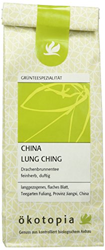 Ökotopia Grüner Tee Spezialität China Lung Ching, 5er Pack (5 x 50 g) von Ökotopia