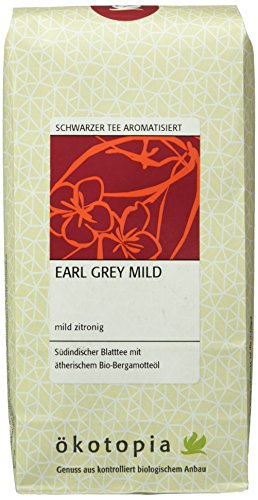 Ökotopia Earl Grey Mild, Tee, 1er Pack (1 x 200 g) von Ökotopia