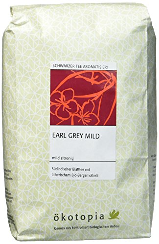 Ökotopia Earl grey Mild, Tee, 1er Pack (1 x 500 g) von Ökotopia