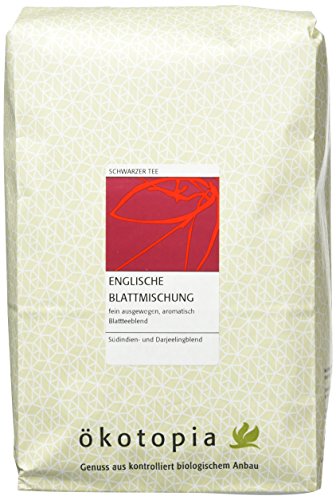 Ökotopia Schwarzer Tee Englische Blattmischung, 1er Pack (1 x 1000 g) von Ökotopia