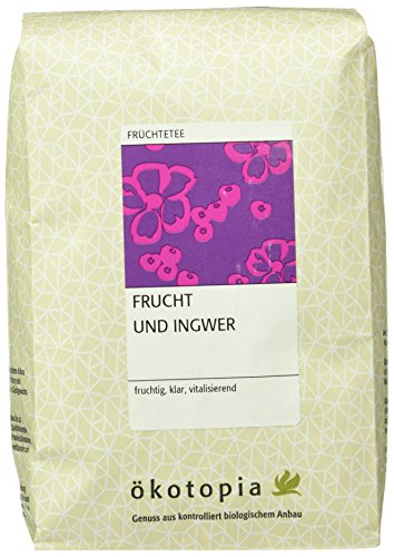 Ökotopia Früchtetee Frucht und Ingwer, 1er Pack (1 x 500 g) von Ökotopia