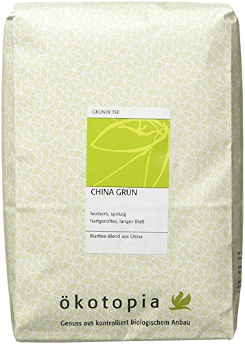Ökotopia Grüner Tee China Grün, 1er Pack (1 x 1000 g) von Ökotopia