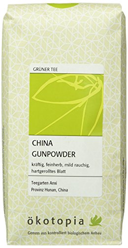 Ökotopia Grüner Tee China Gunpowder, 5er Pack (5 x 250 g) von Ökotopia