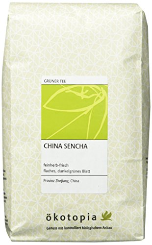 Ökotopia Grüner Tee China Sencha, 1er Pack (1 x 500 g) von Ökotopia