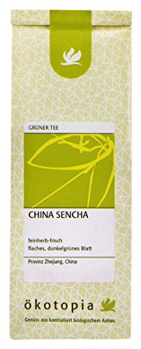 Ökotopia Grüner Tee China Sencha, 5er Pack (5 x 100 g) von Ökotopia