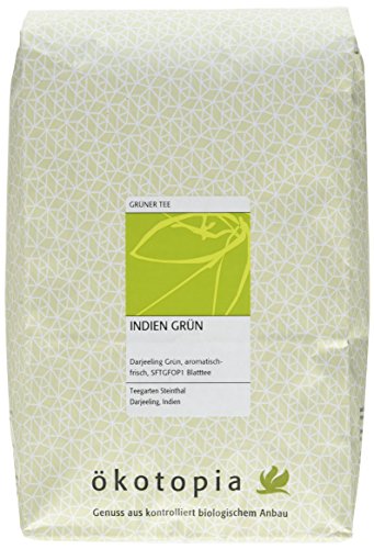 Ökotopia Grüner Tee Indien Grün, 1er Pack (1 x 1000 g) von Ökotopia