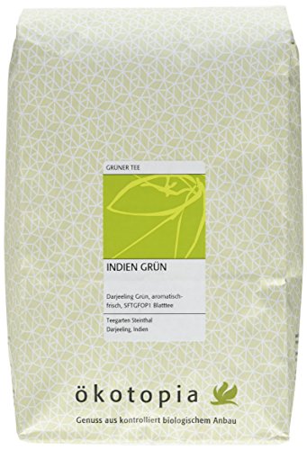 Ökotopia Grüner Tee Indien Grün, 1er Pack (1 x 1000 g) von Ökotopia