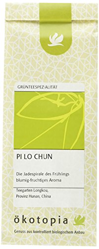Ökotopia Grüner Tee Spezialität Pi Lo Chun, 5er Pack (5 x 50 g) von Ökotopia