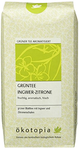 Ökotopia Grüntee Ingwer-Zitrone, 1er Pack (1 x 250 g) von Ökotopia