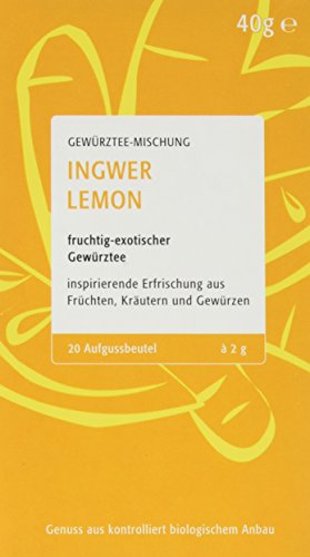 Ökotopia Ingwer Lemon, 8er Pack (8 x 40 g) von Ökotopia