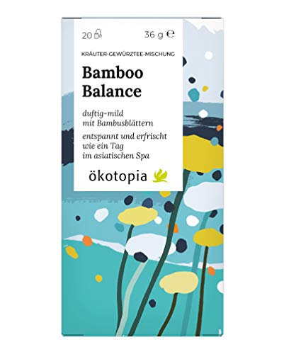 Ökotopia Kräuter-Gewürztee-Mischung Bamboo Balance, (8 x 36g) von Ökotopia