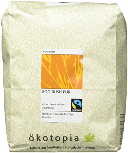 Ökotopia Roibusch Tee Rooibush pur, 1er Pack (1 x 1000 g) von Ökotopia