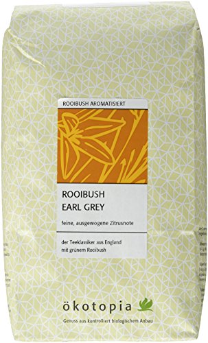Ökotopia Roibusch Tee aromatisiert Rooibush Earl Grey, 1er Pack (1 x 500 g) von Ökotopia