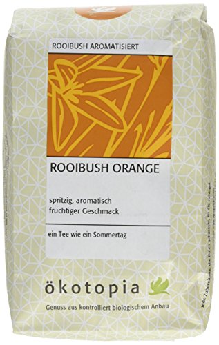 Ökotopia Roibusch Tee aromatisiert Rooibush Orange, 1er Pack (1 x 250 g) von Ökotopia