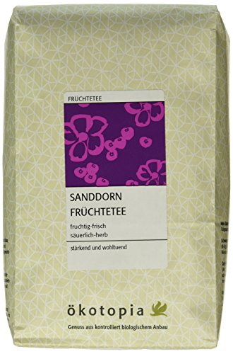 Ökotopia Sanddorn Früchtetee, 1er Pack (1 x 500 g) von Ökotopia