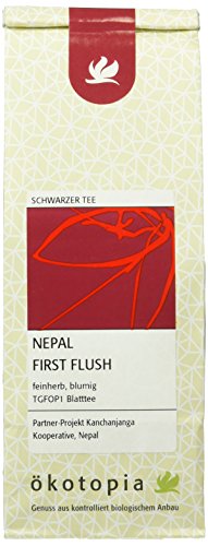 Ökotopia Schwarzer Tee Nepal First Flush, 5er Pack (5 x 100 g) von Ökotopia