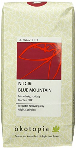 Ökotopia Schwarzer Tee Nilgiri Blue Mountain, 5er Pack (5 x 200 g) von Ökotopia