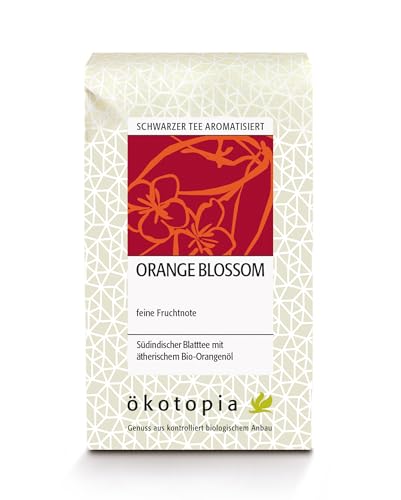 Ökotopia Schwarzer Tee aromatisiert Orange Blossom, 5er Pack (5 x 250 g) von Ökotopia