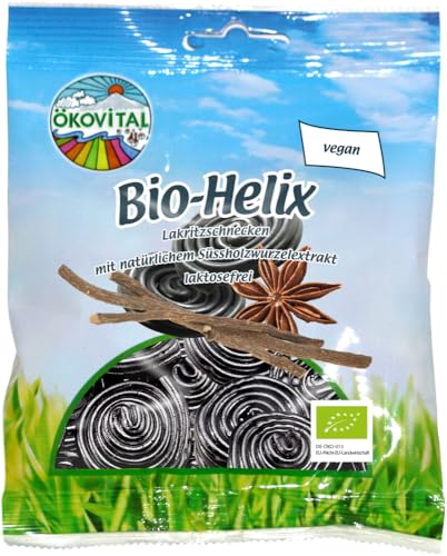 Bio Helix, Lakritzschnecken 18 x 80 gr Bio Helix, Lakritzschnecken 18 x 80 gr von Ökovital