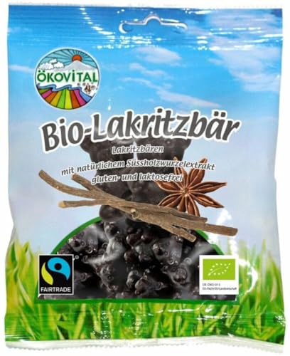 Ökovital Bio Lakritzbären (1 x 80 gr) von Ökovital