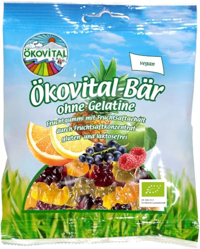 Ökovitalbär ohne Gelatine 6 x 80 gr von Ökovital
