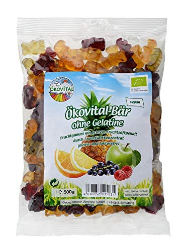 Ökovital Bär ohne Gelatine, 500 g Ökovital Bär ohne Gelatine, 500 g von Ökovital