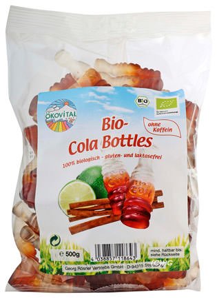 ökovital Bio Cola Bottles, Familienpackung 500g von Ökovital