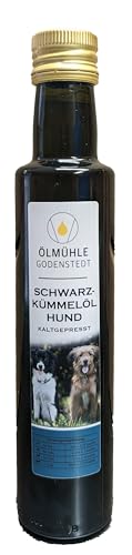 Schwarzkümmelöl für Hunde 250ml, stets frisch gepresst direkt aus der Ölmühle mit Öko-Strom in Deutschland hergestellt Schwarzkümmelöl für Hunde 250ml, stets frisch gepresst direkt aus der Ölmühle mit Öko-Strom in Deutschland hergestellt von Ölmühle Godenstedt