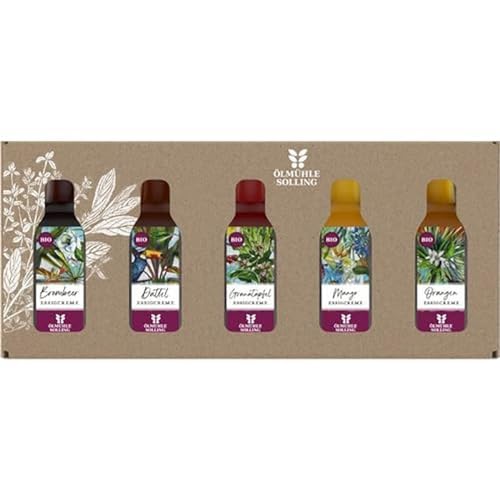 Fruchtige Renner Set 5x 20ml (100ml) Essigcreme der Ölmühle Solling von Ölmühle Solling