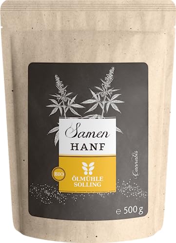 ÖLMÜHLE SOLLING - BIO Hanfprotein teilentölt , Proteinreiches Hanfprotein, ideal für die vegetarische oder vegane Ernährung oder für Sportler , Inhalt: 500 g ÖLMÜHLE SOLLING - BIO Hanfprotein teilentölt , Proteinreiches Hanfprotein, ideal für die vegetarische oder vegane Ernährung oder für Sportler , Inhalt: 500 g von Ölmühle Solling