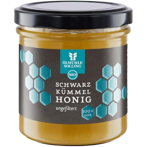 Ölmühle Solling BIO Schwarzkümmel Honig 180 g ungefiltert Ölmühle Solling BIO Schwarzkümmel Honig 180 g ungefiltert von Ölmühle Solling