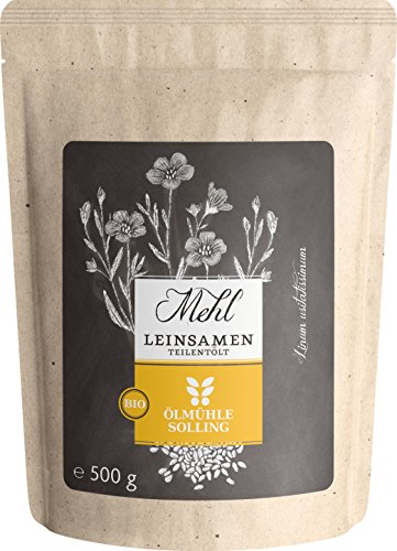 Ölmühle Solling Bio Leinsamenmehl teilentölt 500g - Naturland Fair von Ölmühle Solling