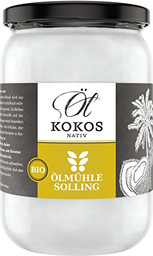 Ölmühle Solling Kokosöl nativ, Bio, 1er Pack (1 x 500 ml) von Ölmühle Solling