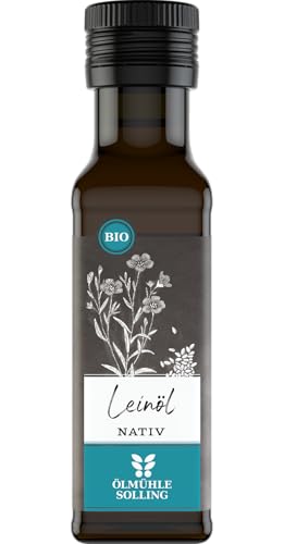 Ölmühle Solling Leinöl nativ kaltgepresst Naturland - 100ml - BIO von Ölmühle Solling