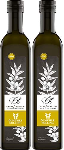 BIO Olivenöl Italien 1000ml (2x 500ml) - Olivenöl Italien extra vergine - nativ - Ölmühle Solling von Ölmühle Solling