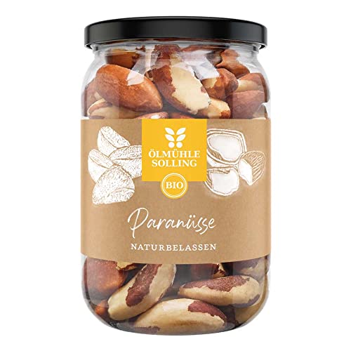 Ölmühle Solling Paranüsse - naturbelassen, 350g (12 x 350g) von Ölmühle Solling