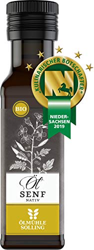 Ölmühle Solling Senföl kaltgepresst - nativ - 100ml - BIO von Ölmühle Solling