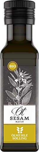 Ölmühle Solling Sesamöl nativ, kaltgepresst - Naturland FAIR - BIO, 6er Pack (6 x 100 ml) von Ölmühle Solling