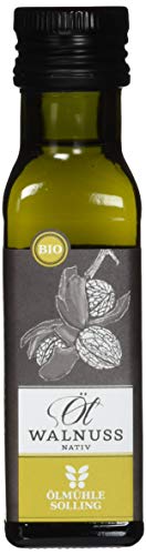 ÖLMÜHLE SOLLING - BIO Walnussöl | Kaltgepresstes Öl aus aromatischen Bio-Walnüssen mit einem milden und nussigen Geschmack. Ideal geeignet für Salate | Inhalt: 100 ml von Ölmühle Solling