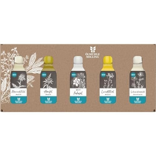 Vitale Renner Set 5x 20ml (100ml) Vitalöle der Ölmühle Solling von Ölmühle Solling