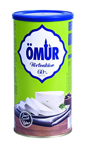 Ömür Hirtenkäse - 4x 800g Metalldose - Käse in Salzlake Kuhkäse Weichkäse cremig Käse Süzme Beyaz Peynir Cow Cheese 60% Fett i. Tr. 100% Kuhmilch mikrobielles Lab vegetarisch glutenfrei Halal Ömür Hirtenkäse - 4x 800g Metalldose - Käse in Salzlake Kuhkäse Weichkäse cremig Käse Süzme Beyaz Peynir Cow Cheese 60% Fett i. Tr. 100% Kuhmilch mikrobielles Lab vegetarisch glutenfrei Halal von Ömür