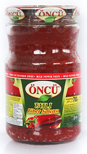 4 x 700g Öncü Paprikamark Paprikapaste Süß - Tatli Biber Salcasi von Öncü