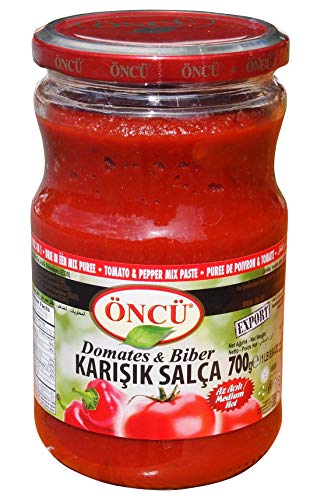 Öncü - Karisik Salca - MISCHUNG aus Paprikamark und Tomatenmark (700g) von Öncü