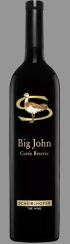 Scheiblhofer Big John Cuvée Reserve Rotwein, 0,75l, 92 Punkte Falstaff, dunkles Rubingranat, opaker Kern, violette Reflexe Scheiblhofer Big John Cuvée Reserve Rotwein, 0,75l, 92 Punkte Falstaff, dunkles Rubingranat, opaker Kern, violette Reflexe von Öriginal