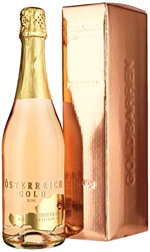 Österreich Gold Rosé - mit 23 Karat Blattgold (1 x 0.75 l) von Österreich Gold