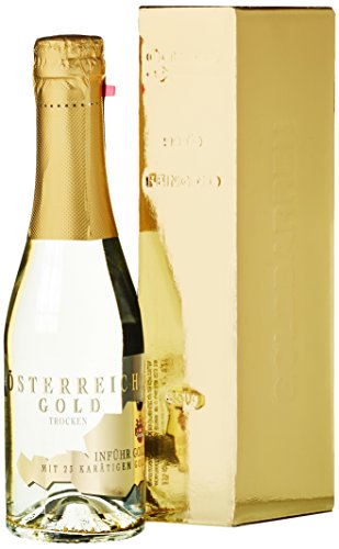 Österreich Gold - mit 23 Karat Blattgold mit Geschenkverpackung (1 x 0.2 l) von Österreich Gold