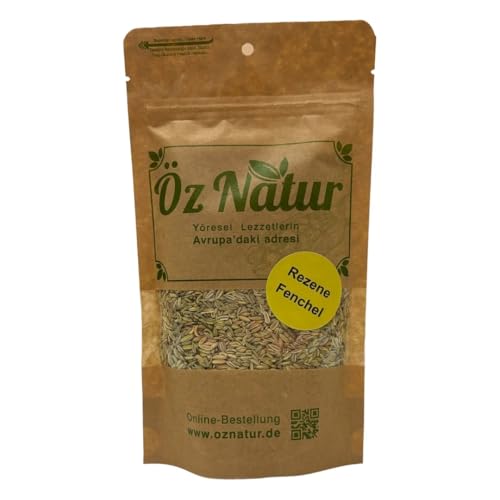Öz Natur | Fenchelsamen 150g – Ganze getrocknete Samen – Aromatisch & naturrein – Ideal für Tee & Küche – Ohne Zusätze Öz Natur | Fenchelsamen 150g – Ganze getrocknete Samen – Aromatisch & naturrein – Ideal für Tee & Küche – Ohne Zusätze von Öz Natur