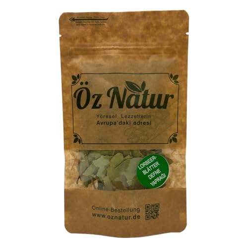 Öz Natur | Lorbeerblätter 10g | Getrocknet | Naturbelassen | Handverlesen | Intensives Aroma | Ohne Zusatzstoffe Öz Natur | Lorbeerblätter 10g | Getrocknet | Naturbelassen | Handverlesen | Intensives Aroma | Ohne Zusatzstoffe von Öz Natur